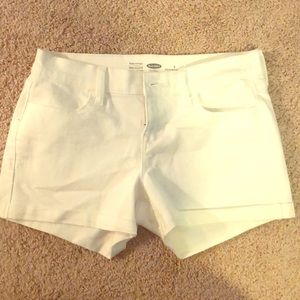 White Cuffed Denim Shorts 🌟 Old Navy